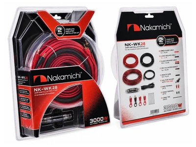 Nakamichi NK-WK28 — комплект для подключения усилителя 2 AWG