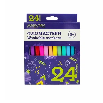 Фломастери 24 кольори MALEVARO (764019ML)