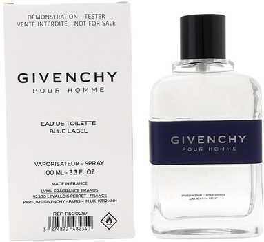 Тестер Туалетная вода для мужчин Givenchy Blue Label 100 мл (3274872482340)
