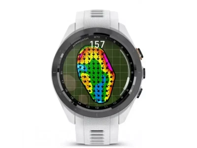 Смарт-годинник Garmin Approach S70 42mm B. Ceramic Bezel with White S. Band (010-02746-00/10)