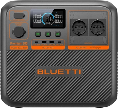 Зарядная станция Bluetti Premium 200 V2 / 2700 Вт / 2073.6 Вт⋅ч / LiFePO4 (PR200V2/noVAT)