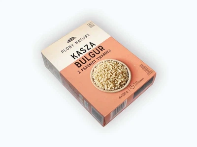 Каша булгур из твердой пшеницы Kasza Bulgur Plony Natury 4х100 г