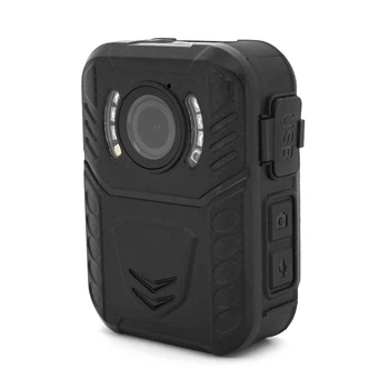 Нагрудный видеорегистратор Voltronic Х4 черный 4Мп 30fps GPS 32Gb IP68