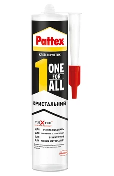 Клей-герметик Pattex Кристальний 290г