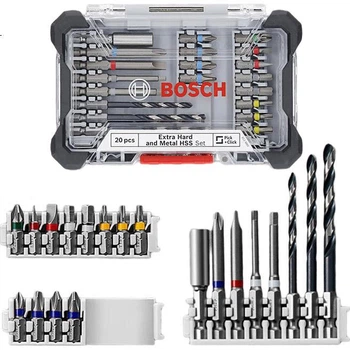 Набор BOSCH отверток/сверл игрушечный, 20 предметов