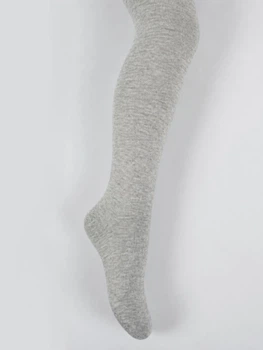 Детские хлопковые колготки Katamino Exclusive однотонные Светло-серые 146-152 / 11-12 лет