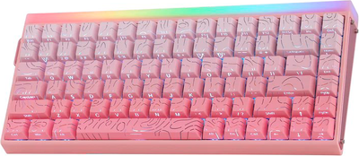 Klawiatura przewodowa Aula Hero 84 HE Dragon King Switch Pink (AUH84-P-DK-E)