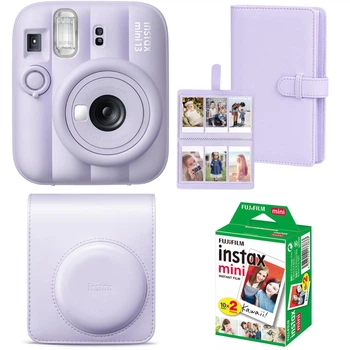 Подарунковий набір Fujifilm Instax Mini 13 Dreamy Purple (Фіолетовий) / Камера + Чохол + Альбом 108 фото + Фотопапір 20 знімків / Summer Set 2026