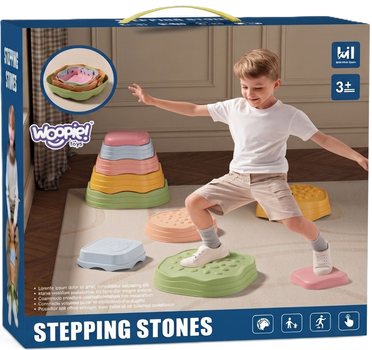 Kamienie sensoryczne do balansowania Woopie 5 elementów (5906280659110)