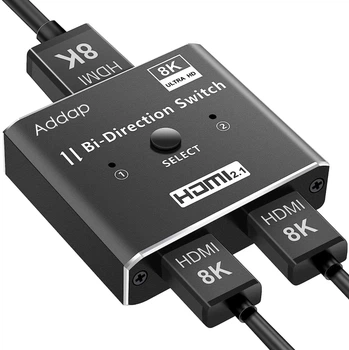 HDMI Свитч Разветвитель Addap HVS-11 8K 60 к/с Чёрный