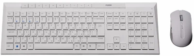Беспроводной комплект RAPOO 8210M wireless White