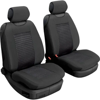 Чохли універсал Beltex Comfort чорні,к-т 2шт.на перед. сидін. зі вставк.ориг.тканин з підголовниками