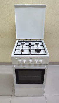Газовая плита с духовкой Oranier Dessauer IQQ560 HAD3 50 см 4 конфорки газ-контроль б/у (COPY)