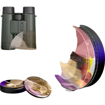 Бінокль Celestron Nature 10x42 для нічного бачення з азотним наповнювачем, водонепроникний, зелений, ширококутний, для концертів, з адаптером для смартфона