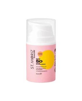 Тонирующий солнцезащитный крем St. Moriz Suncare SPF50 Tinded Face Sunscreen