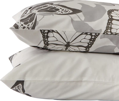 Набор наволочек Moon&Star Silver Butterflies Ранфорс Elite 40х40 2 шт (MS-840002514)
