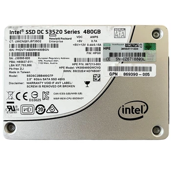 Накопитель SSD Intel DC S3520 480Gb SATA 2.5 (SSDSC2BB480G7P) - Б/У