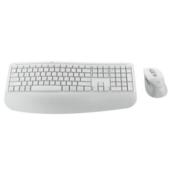 Комплект Logitech Signature Comfort Plus MK880 Wireless/USB-C for Business UA Off-White (920-014033)