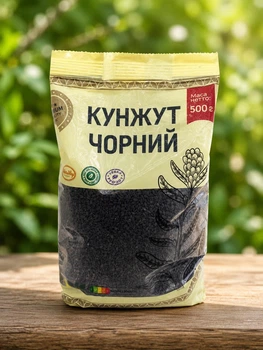 Кунжут чорний, 500 г no brand