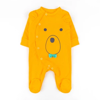 Чоловічок з футера для хлопчика з принтом Gentleman Bear Dexter`s 56 Жовтий (311or-56-sm)