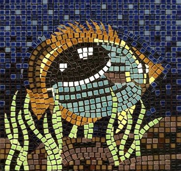 Набор для создания мозаики ALEA Mosaic “Рыбка” 20×20 см, творческий набор для взрослых