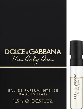 Пробник жіночої парфумованої води Dolce & Gabbana The One Gold Eau De Parfum Intense 1.5 ml
