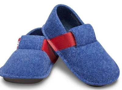 Дитячі крокси капці для хлопчика Crocs Classic Slipper Blue (27/28, синій)