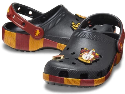 Дитячі крокси для хлопчика Crocs Harry Potter Gryffindor Classic Clog Black/Multi (24/25, чорний)