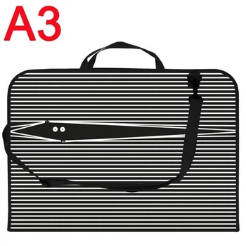 Папка-портфель А3 пластикова на блискавці з ручками, для малюнків і креслень MX30003-01 MAXI