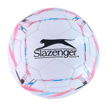 Мяч футбольный Slazenger размер 5 White Pink (871125201844_03)
