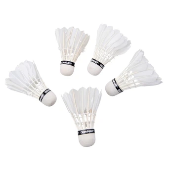 Воланчики Donnay для бадмінтону 5 шт White (8711252413990)