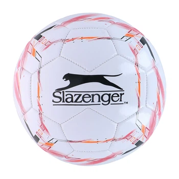 Мяч футбольный Slazenger размер 5 White/Red (871125201844_01)