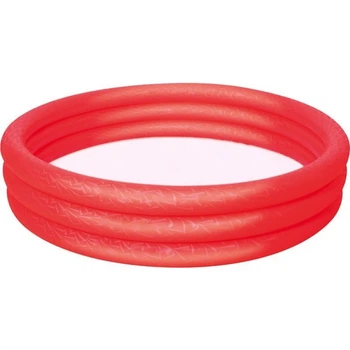Надувной бассейн Bestway 3-камерный 152x30см Red (6942138915662RED)