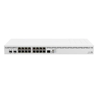 Маршрутизатор MikroTik CCR2004-16G-2S+ 1,7 ГГц 16×Gigabit SFP+ RouterOS L6 (C357383B71F0)