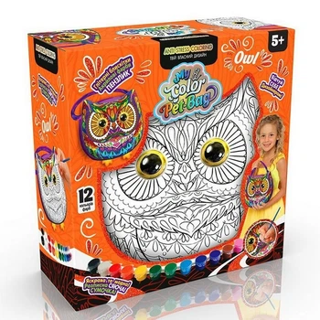 Сумка-раскраска детская My Color Pet-Bag Сова (CPB-01-01U) (0010-1386)