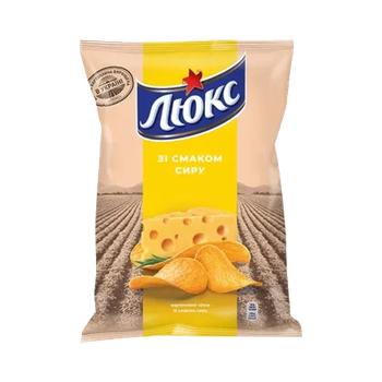 Чіпси Люкс 125г Сир
