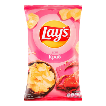 Чіпси Lay's 25г Краб
