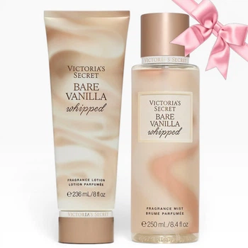 Подарунковий набір Victoria's Secret Bare Vanilla Whipped Fragrance Mist + Lotion (3225/3219)
