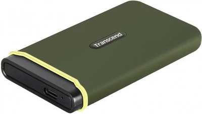 Зовнішній твердотільний диск Type-C 1TB Transcend ESD380C Military green (USB 3.1 Gen 2)