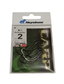 Крючки карповые Hayabusa W1 Black Nickel N 2