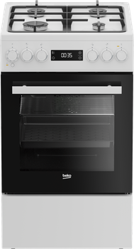 Kuchenka gazowa z piekarnikiem elektrycznym Beko FSM51339DWDS