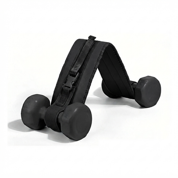 Регулируемый пояс с фиксацией гантелей Hip Belt для силовых тренировок black