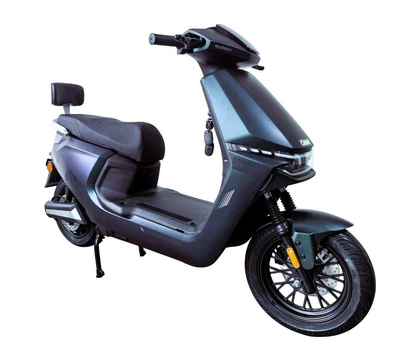 Електричний скутер Corso Sirius SR-309825 (1) + 1 ЯЩИК АКУМ, двигун 2000W, акумулятор графеновий 72V/35Ah, колеса 12``, в коробці - Графітовий
