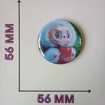 Значок Лабубу Labubu 5,6 см (23921)