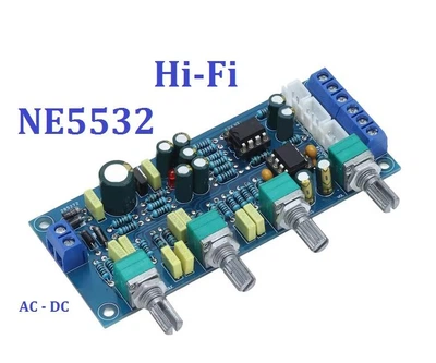 Плата тембро блоку NE5532 HI-FI