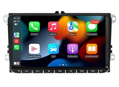 Штатна магнітола CARWAY Volkswagen 4/64 для Passat B6 B7 CC Jetta Polo Golf Touran Caddy QLED Android 13