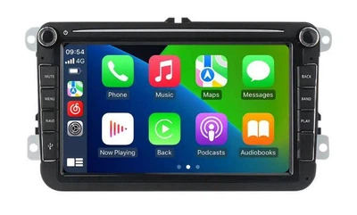 Штатна магнітола CARWAY Volkswagen 8" QLED Android 4/64GB: 8 ядер, 4G Sim, DSP, CarPlay для Passat Golf Jetta