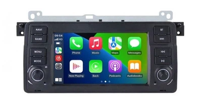 Штатна магнітола CARWAY BMW 3 серії E46 1999-2006 4/32 GB QLED Активне охолодження Android 12