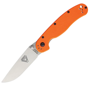 Ніж Ontario Knife RAT II Linerlock Orange