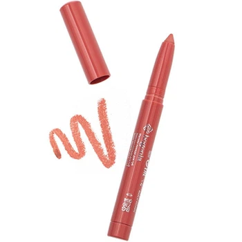 Водостойкая помада-карандаш Bogenia Velvet Waterproof Matte Lipstick 004 Cranberry для стойкого макияжа 1.4 мл